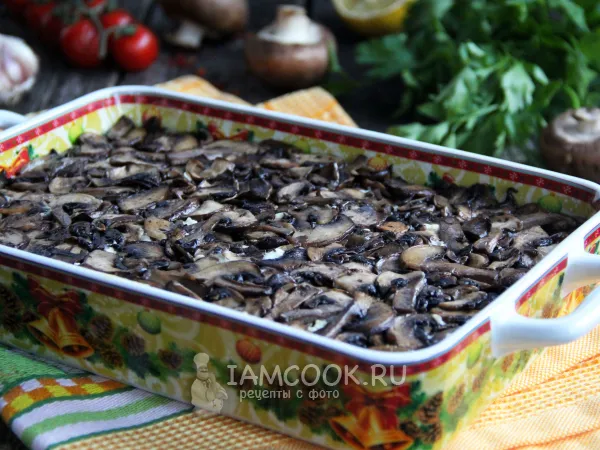 Фото блюда: Картофельный салат с грибами