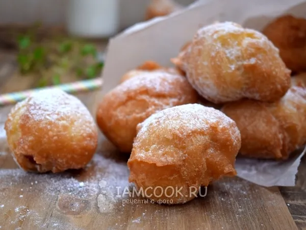 Фото блюда: Бенье (французские пончики, пышки)