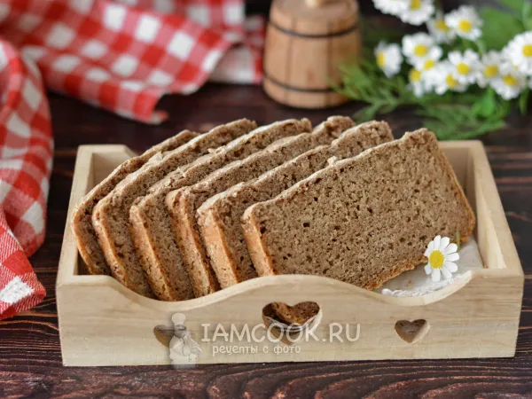 Фото блюда: Серый хлеб в хлебопечке