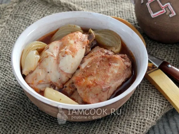 Фото блюда: Стифадо из кролика в мультиварке