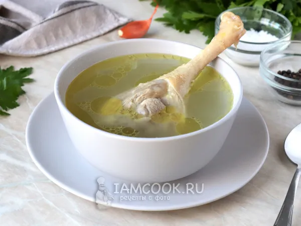 Фото блюда: Гусиный бульон