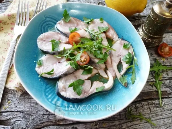 Фото блюда: Карпаччо из скумбрии