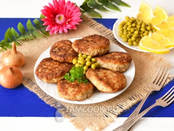 Фото блюда: Котлеты из свежемороженой сельди