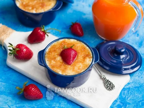 Фото блюда: Бельгийская рисовая каша