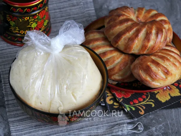 Фото блюда: Тесто «Водолаз» (дрожжевое)