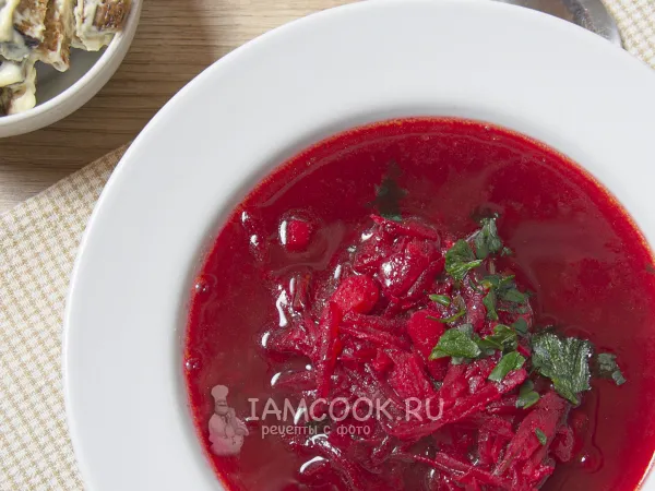 Фото блюда: Борщ по-летчански