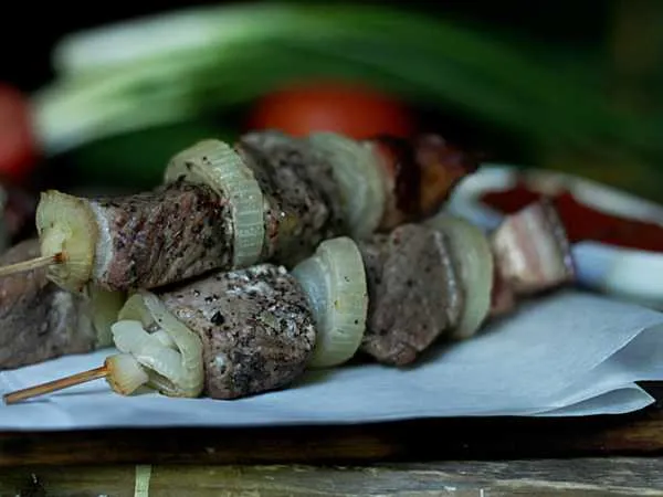 Фото блюда: Шашлыки в банке в духовке