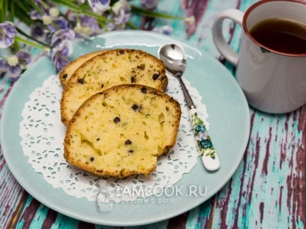 Фото блюда: Пирог с цукини и шоколадом
