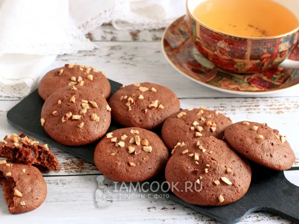 Фото блюда: Шоколадное печенье на кефире