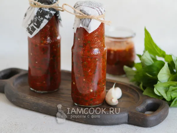 Фото блюда: Соус «Кобра» из помидоров на зиму