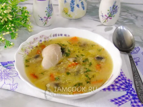 Фото блюда: Суп с полентой