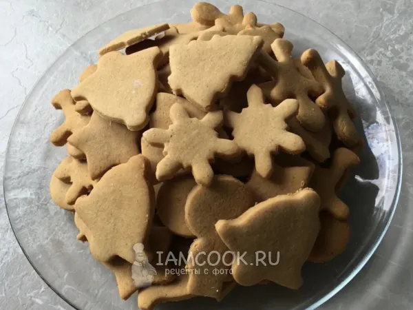 Фото блюда: Имбирное печенье (безглютеновое)