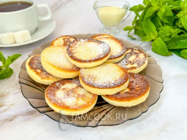 Фото блюда: Печенье со сгущенкой на сковороде