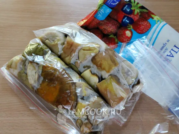 Фото блюда: Замороженные белые грибы на зиму