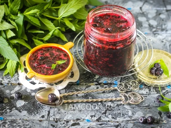 Фото блюда: Черника, протертая с сахаром