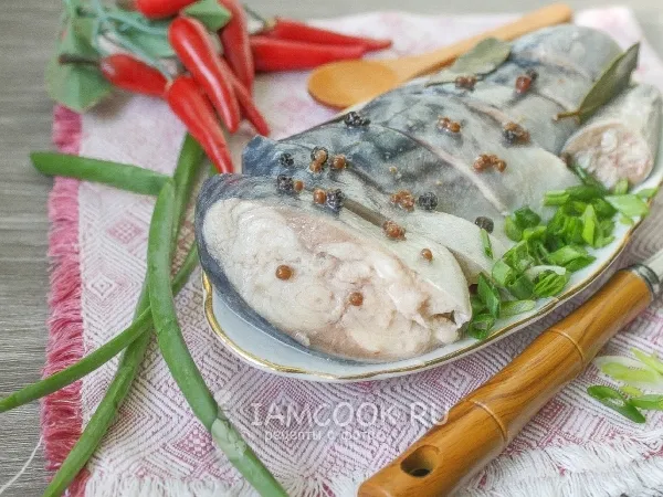 Фото блюда: Скумбрия пряного посола в домашних условиях