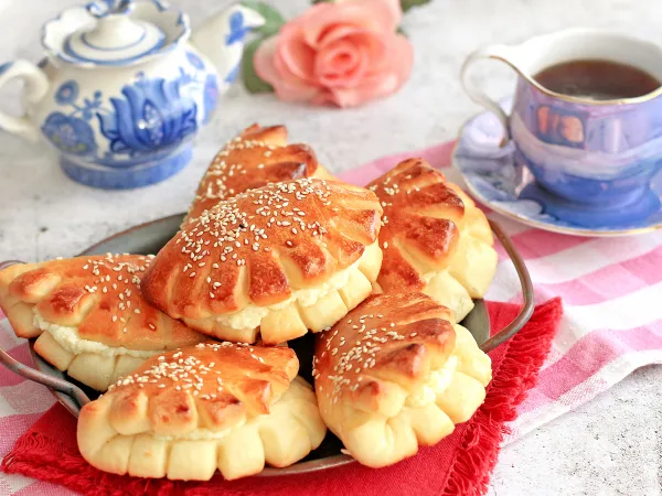 Фото блюда: Пирожки-гребешки в духовке