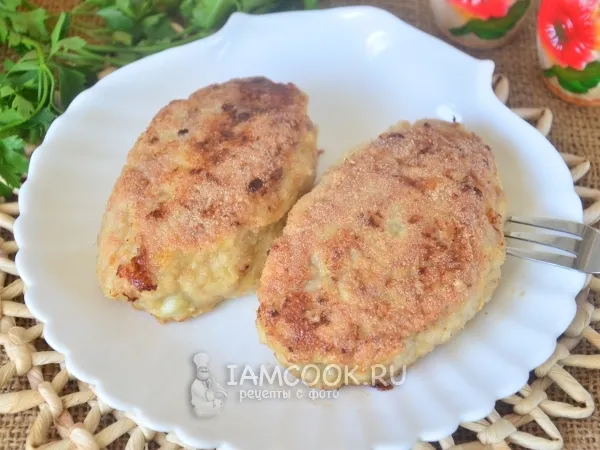 Фото блюда: Зразы из куриного фарша