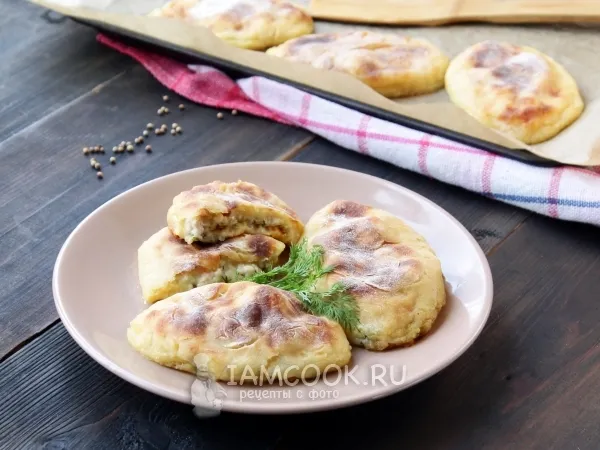 Фото блюда: Зразы картофельные с фаршем в духовке