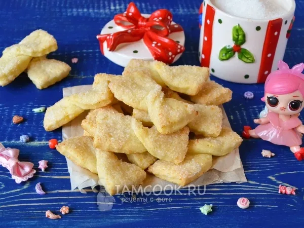Фото блюда: Творожное печенье для детей