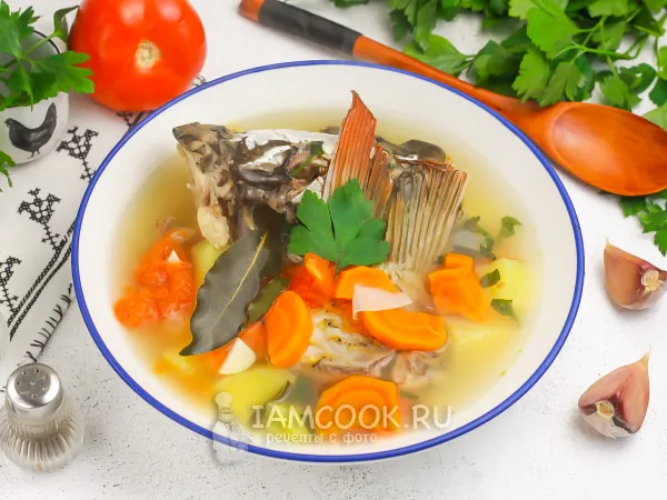 Фото блюда: Уха из карпа в мультиварке