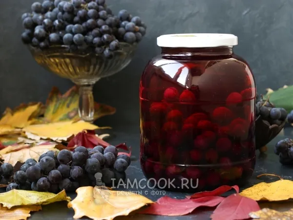 Фото блюда: Компот из винограда Изабелла на зиму