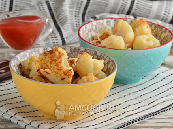 Фото блюда: Цветная капуста в кефирном кляре