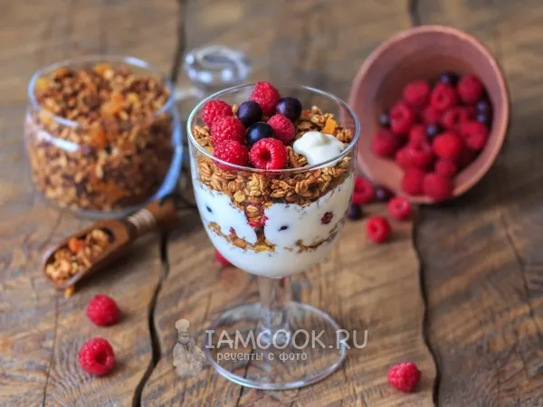 Фото блюда: Йогуртовое парфе