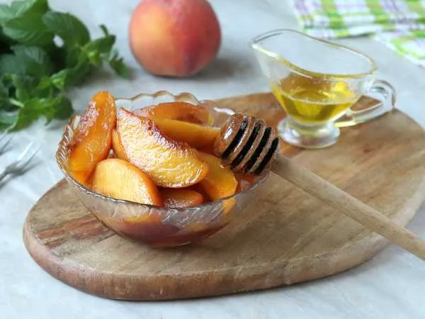 Фото блюда: Персики в меду