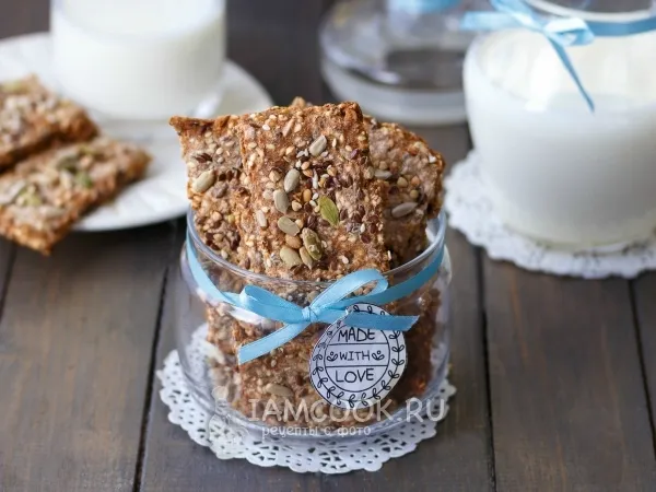 Фото блюда: Норвежские зерновые хлебцы