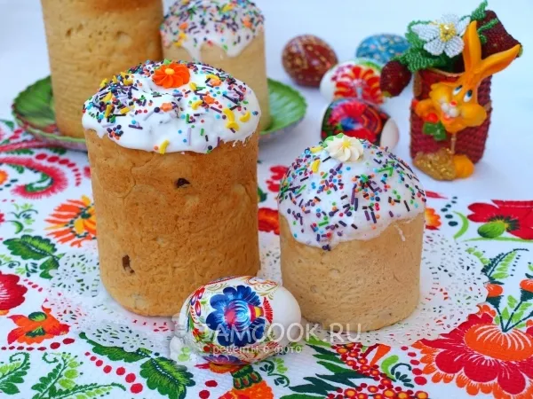 Фото блюда: Бабушкин пасхальный кулич