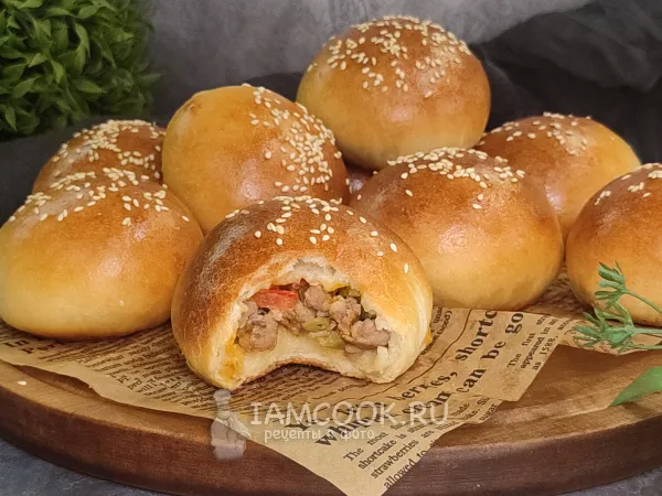 Фото блюда: Закрытый бургер