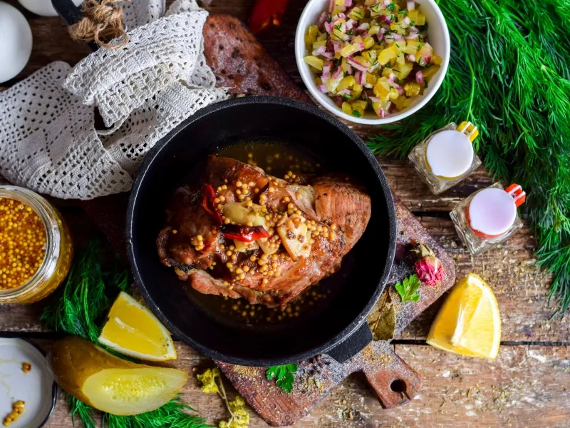 Фото блюда: Свинина в пиве в духовке