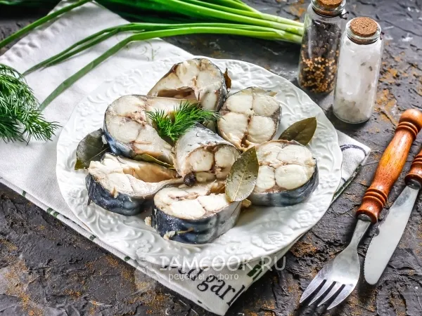 Фото блюда: Скумбрия в микроволновке