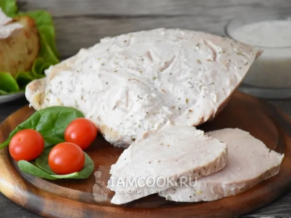 Фото блюда: Индейка в кефире в духовке