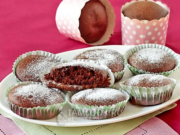 Фото блюда: Кофейные маффины (постные)