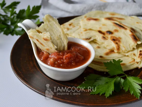 Фото блюда: Роти Чанаи (Roti Canai)