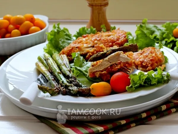 Фото блюда: Куриные грудки в сырном кляре