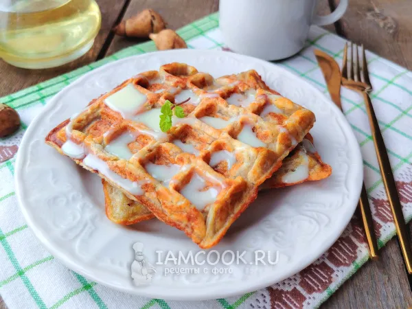 Фото блюда: Вафли из топинамбура