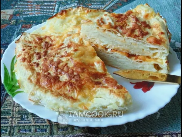 Фото блюда: Хачапури из лаваша