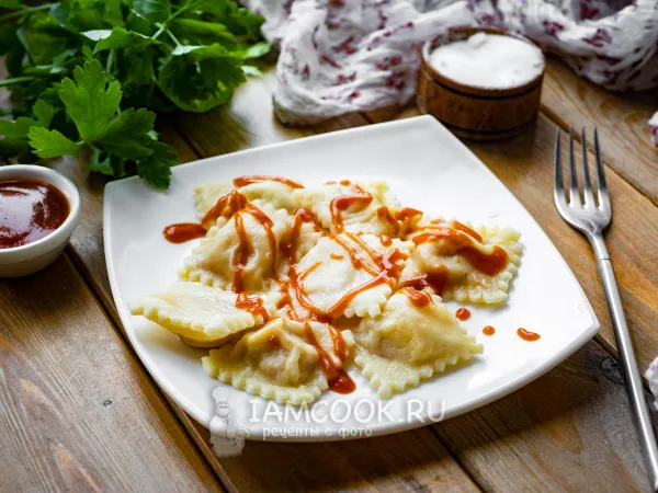 Фото блюда: Равиоли с тыквой