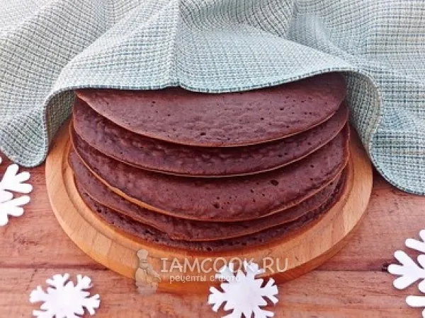 Фото блюда: Коржи для торта на сковороде