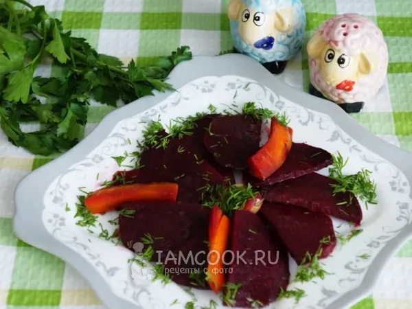 Фото блюда: Запеченная свекла «Ароматная»