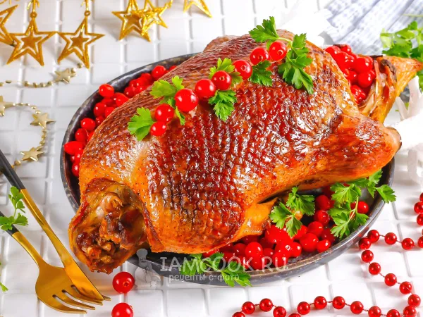 Фото блюда: Маринованная утка мулард в духовке