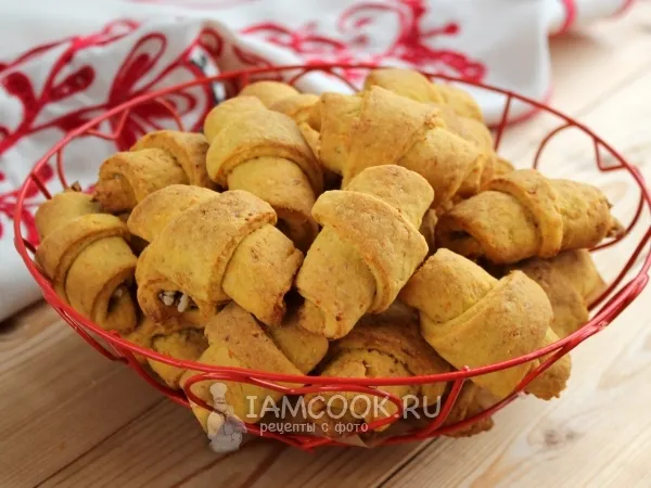 Фото блюда: Рогалики морковные