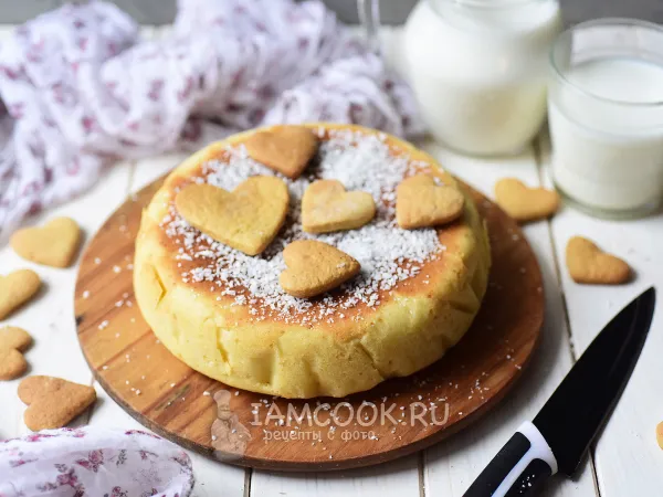 Фото блюда: Манник на молоке в мультиварке