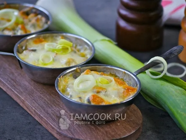 Фото блюда: Жульен из мидий