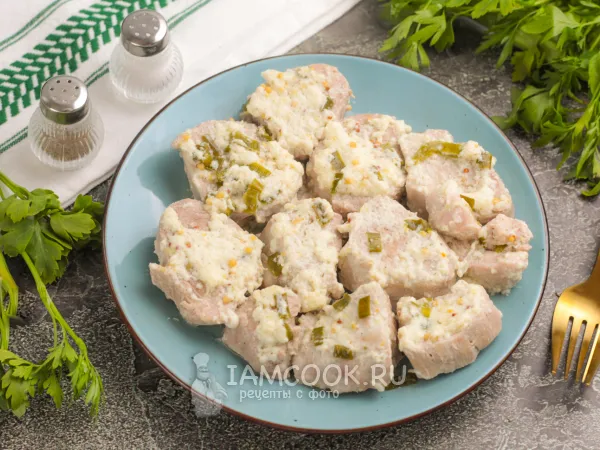 Фото блюда: Свиная вырезка в мультиварке