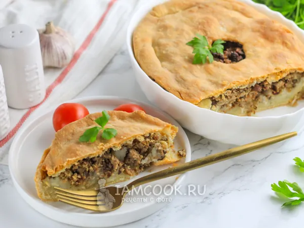 Фото блюда: Туртьер (канадский мясной пирог)