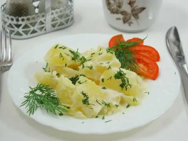 Фото блюда: Тушеная картошка в мультиварке